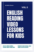 English Reading Video Lessons with Phonics for Kids — Vol. 5