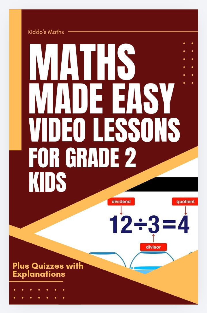 Maths Made Easy Video Lessons for Grade 2 Kids — Plus Quizzes with Explanations