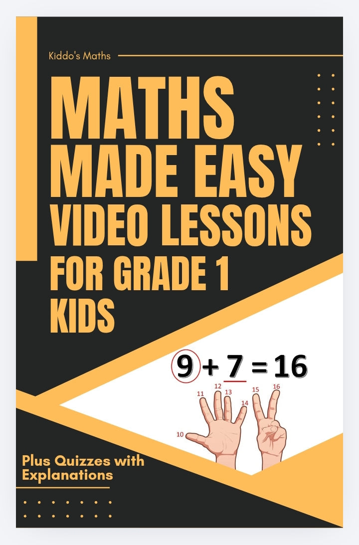 Maths Made Easy Video Lessons for Grade 1 Kids — Plus Quizzes with Explanations